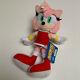 Rare Japanese Sanei Sonic The Hedgehog Adventure Plush Sega Toy Doll Amy Rose