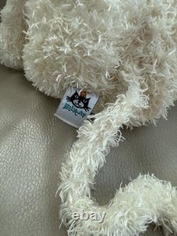 RARE Jellycat Bunglie Cream Mouse 16in Plush Stuffed Animal Original Tags LNC
