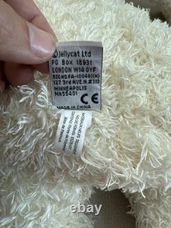 RARE Jellycat Bunglie Cream Mouse 16in Plush Stuffed Animal Original Tags LNC