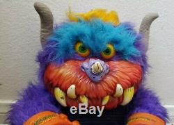 RARE My Pet Monster BEASTUR Plush Toy withOriginal Hand Cuffs