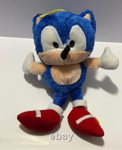 RARE Sonic The Hedgehog Plush Toy BOOTLEG KO 1900's 12 VINTAGE
