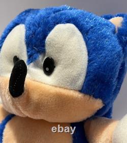 RARE Sonic The Hedgehog Plush Toy BOOTLEG KO 1900's 12 VINTAGE