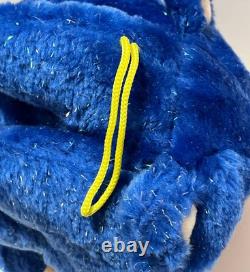 RARE Sonic The Hedgehog Plush Toy BOOTLEG KO 1900's 12 VINTAGE