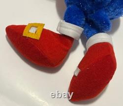 RARE Sonic The Hedgehog Plush Toy BOOTLEG KO 1900's 12 VINTAGE