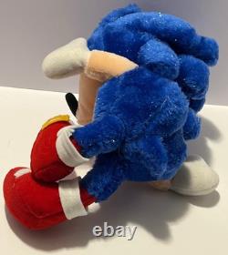 RARE Sonic The Hedgehog Plush Toy BOOTLEG KO 1900's 12 VINTAGE