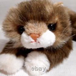 RARE Ty Patches Kitty Cat Plush Gray Brown White Stuffed Animal calico buddy