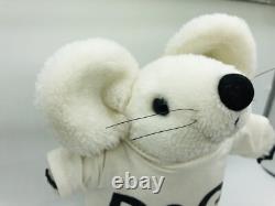 RARE Vintage 90s plush mouse with Dolce Gabbana Kids shirt D&G Stuffed Animal