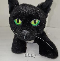 RARE Warrior Cats Ravenpaw 14 Plush Black Cat with Green Eyes