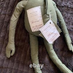 READYMADE JAPAN RARE Frogman Plush Doll Stuffed Animal Toy $ dollar symbol eye