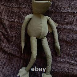 READYMADE JAPAN RARE Frogman Plush Doll Stuffed Animal Toy $ dollar symbol eye