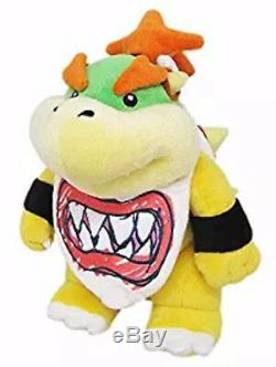 REAL Bowser Jr. Stuffed Plush Doll 1424 Super Mario Bros All Star Little Buddy