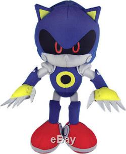 REAL Great Eastern GE-52523 Sonic The Hedgehog 8 Metal Sonic Plush Doll