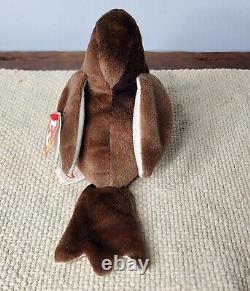 RETIRED Ty Beanie Baby Early The Robin Bird 1997 With Tags Plush Stuffed Animal