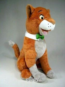 Rare 15 Disney Store Aristocats Thomas O'Malley Plush Cat Stuffed Animal Toy