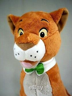 Rare 15 Disney Store Aristocats Thomas O'Malley Plush Cat Stuffed Animal Toy