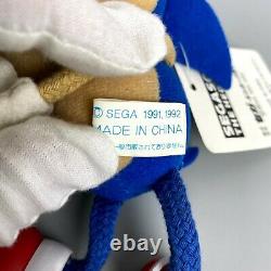Rare 1992 Sonic the Hedgehog Early model Plush doll 7 SEGA limited Stuffed toy