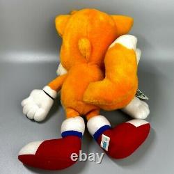 Rare 1993 Tails SONIC2 SEGA Plush 14.5 Sonic the Hedgehog limited Stuffed toy