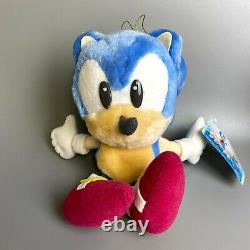 Rare 2set 1998 Sonic the Hedgehog Tails SEGA Pale color Plush 8 limited japan