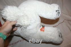 Rare 30 Bolt Disney Lying Plush Dog Stuffed Animal Toy White Puppy Movie Huge