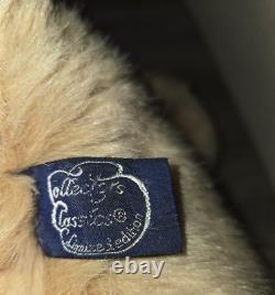 Rare Gund Special Collectors 1986 Plush Teddy Bear With Gund Tag Stuffed Animal