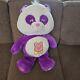 Rare Huge Care Bear Cousin Polite Panda 24 Purple Plush 2005 Stuffed Animal Big