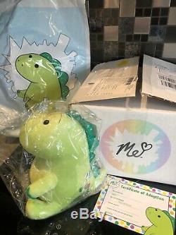 Rare Moriah Elizabeth PICKLE The Dinosaur Plush Soft Toy SOLD OUT Ltd Edition