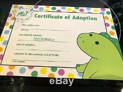 Rare Moriah Elizabeth PICKLE The Dinosaur Plush Soft Toy SOLD OUT Ltd Edition