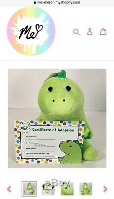 Rare Moriah Elizabeth PICKLE The Dinosaur Plush Soft Toy SOLD OUT Ltd Edition