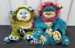Rare My Pet Monster Beastly Buddies 90s Monster Plushes