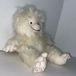 Rare Official Retired Jellycat Yani Yeti Plush Stuffed Animal HTF 12 Furry Soft
