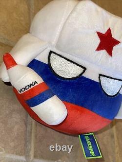 Rare Russian Ball Makeship Plush Only 1656 Made Limited Edition With Tag Awesome