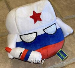 Rare Russian Ball Makeship Plush Only 1656 Made Limited Edition With Tag Awesome