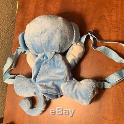 Rare Skelanimals Marcy blue Monkey plush backpack HOT TOPIC NEW WITH TAGS