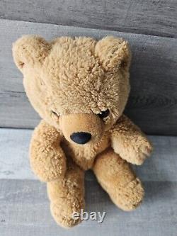Rare VTG 1990 Playskool Teddy Bear #5149 Soft Brown Tan Plush Stuffed Animal