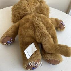 Rare Vintage Art Institute Of Chicago Lion Plush Stuffed Animal Artie 1990s