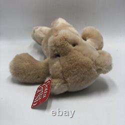 Rare Vintage Gund Plush Bear 14 Stuffed Animal Tan Punky Misprint of Bunky