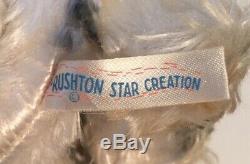 Rare Vintage RUSHTON STAR CREATION Rubber Face Billy Butts Goat Lamb Plush Toy