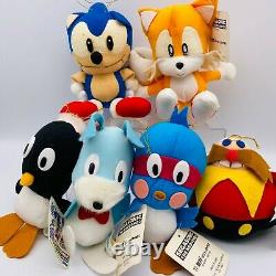 Rare1991 SEGA Sonic the Hedgehog Stuffed Plush sold in bulk lot Initial model