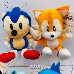 Rare1991 SEGA Sonic the Hedgehog Stuffed Plush sold in bulk lot Initial model