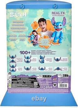 Real FX Stitch Disney Puppet Interactive Plush Toy Brand New Fast Free Shipping