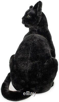 Realistic Black Cat Pet Soft Plush, Kids And Children Simulation Cuddly Doll Toy