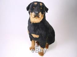 Rottweiler by Piutre, Hand Made in Italy, Plush Stuffed Animal NWT