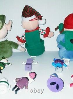 Rudolph Island of Misfit Toys Lot 22 Plush + Figurines Bumble Sam Hermey Clarice