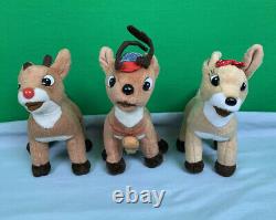 Rudolph The Red Nosed Reindeer CVS Plush Stuffed Animal Lot
