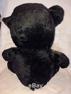 Rushton Chubby Tubby Panda Bear with Rubber Face and Paws 1950's Stuffed Plush