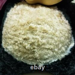 Rushton Rubber Face Chubby Tubby Bear 1950s Plush Stuffed Animal Panda Toy 16 in