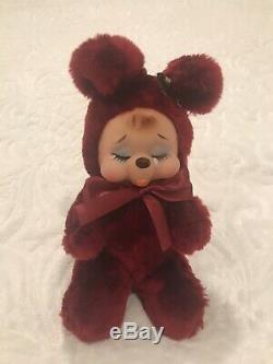Rushton Rubber Face Crybaby Cry Bear Vintage Midcentury Plush Toy