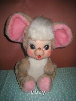 Rushton Rubber Face Plush Mouse Vintage Stuffed Animal