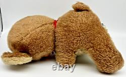 Rushton Sad Crying Bear Rubber Face Plush Stuffed Animal Beige Brown Vintage 9
