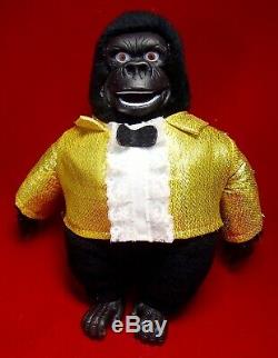 SHOWBIZ PIZZA Gorilla FATZ GERONIMO 1980's Doll Figure Toy Plush chuck e. Cheese